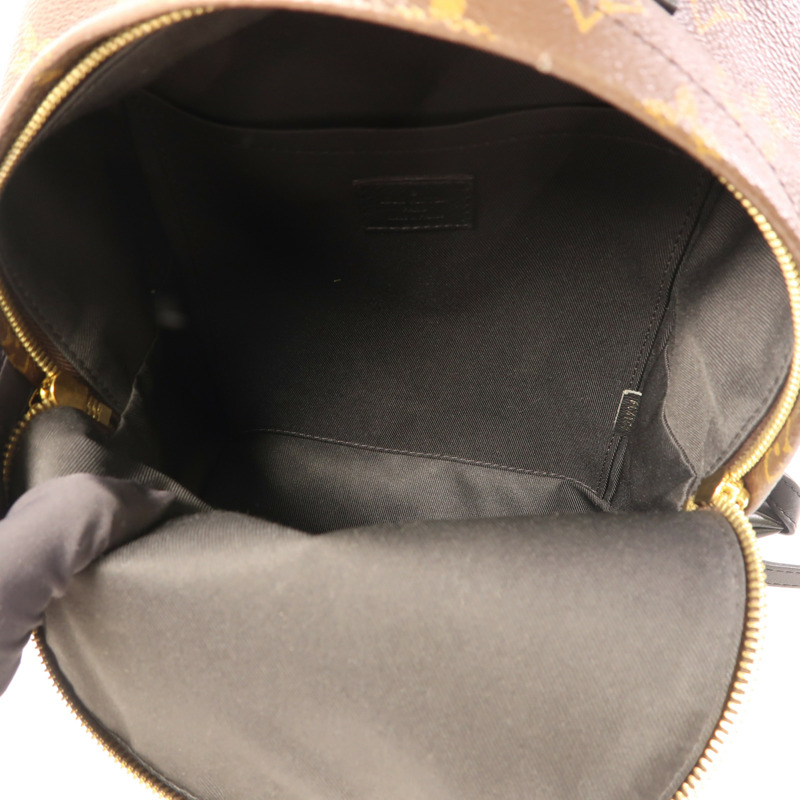 LOUIS VUITTON Monogram Palm Springs PM金扣背包-6