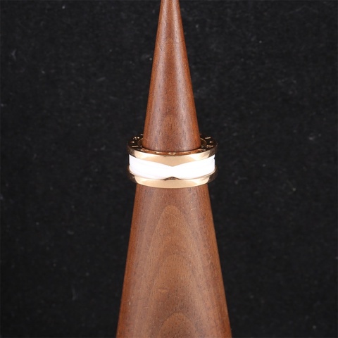 BVLGARI(寶格麗) B.ZERO1 彈簧戒指 三圈 18K玫瑰金 51