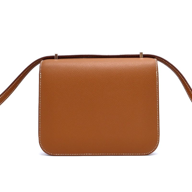 HERMES Mini constance 19 - 金棕銀-1