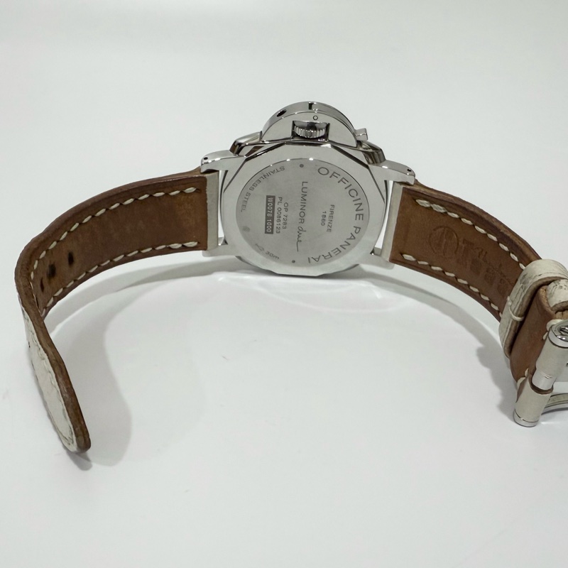 PANERAI沛納海白色錶Luminor due手錶42mm/PAM01046-7