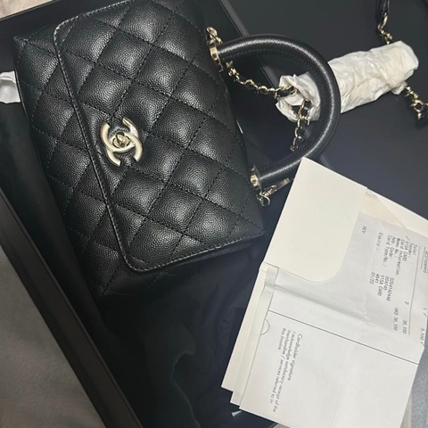 Chanel small coco handle bag