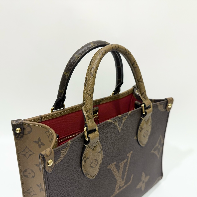 LV原花雙色ON THE GO PM/M46373-4