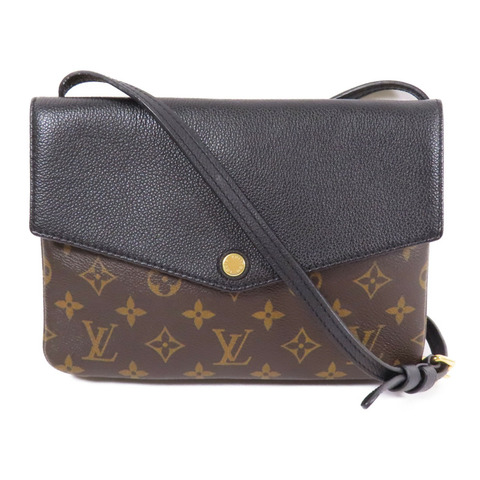 LOUIS VUITTON Monogram Twice Shoulder Bag金扣肩背袋