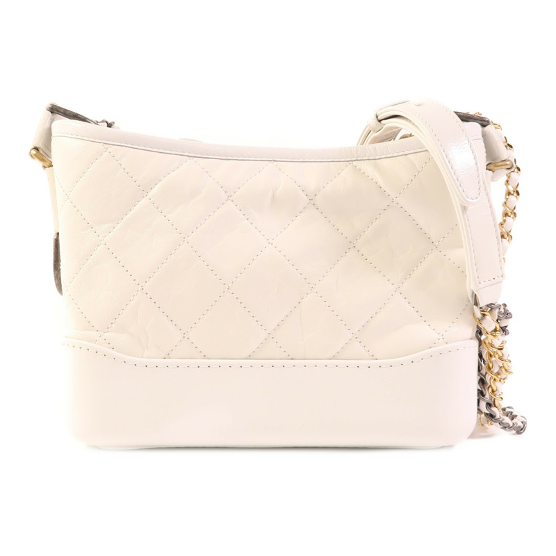 CHANEL 羊皮皮革Gabrielle Small鏈帶肩背袋-0