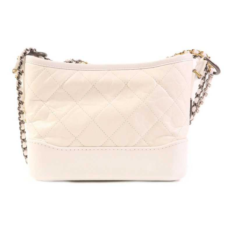 CHANEL 羊皮皮革Gabrielle Small鏈帶肩背袋-1