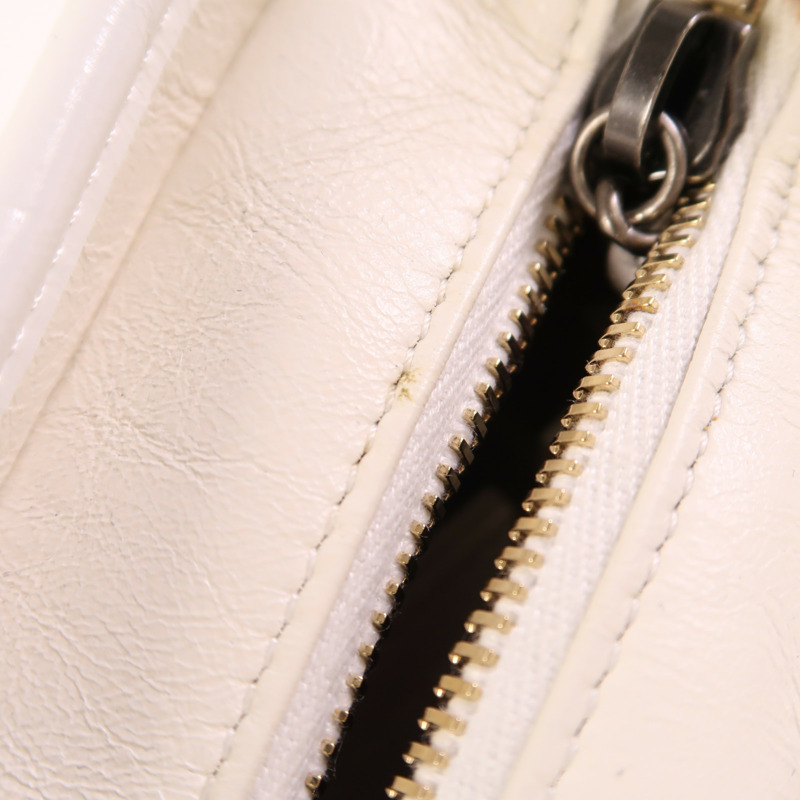 CHANEL 羊皮皮革Gabrielle Small鏈帶肩背袋-14