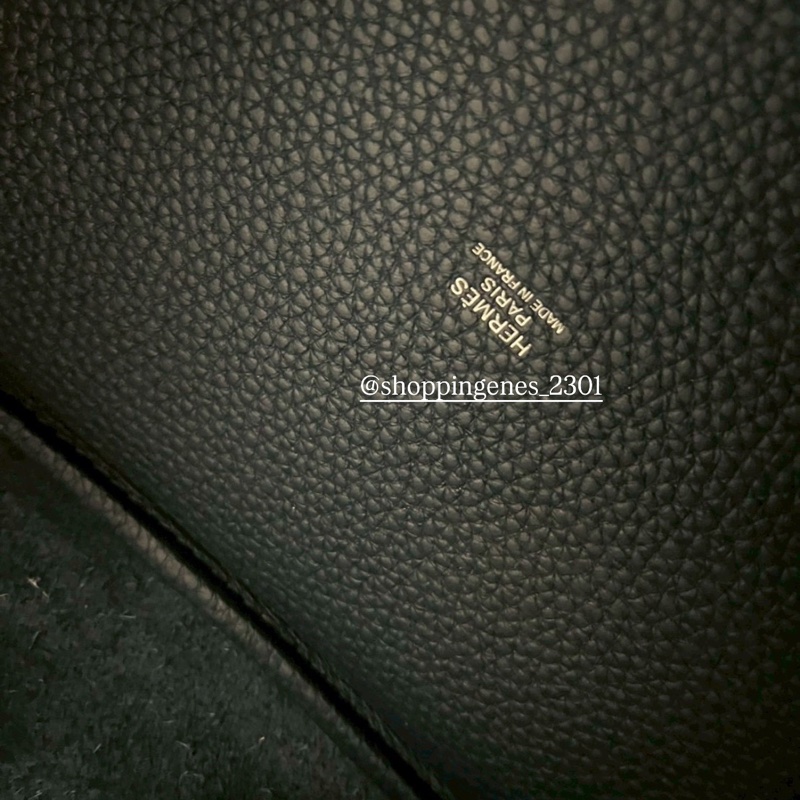 沒有了 愛馬仕 Hermes 全新品 Picotin 菜籃22 普魯士藍 銀釦-3