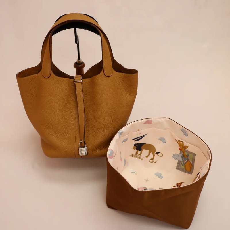 Hermes Picotin 22 P22 菜籃子 餅乾色-3