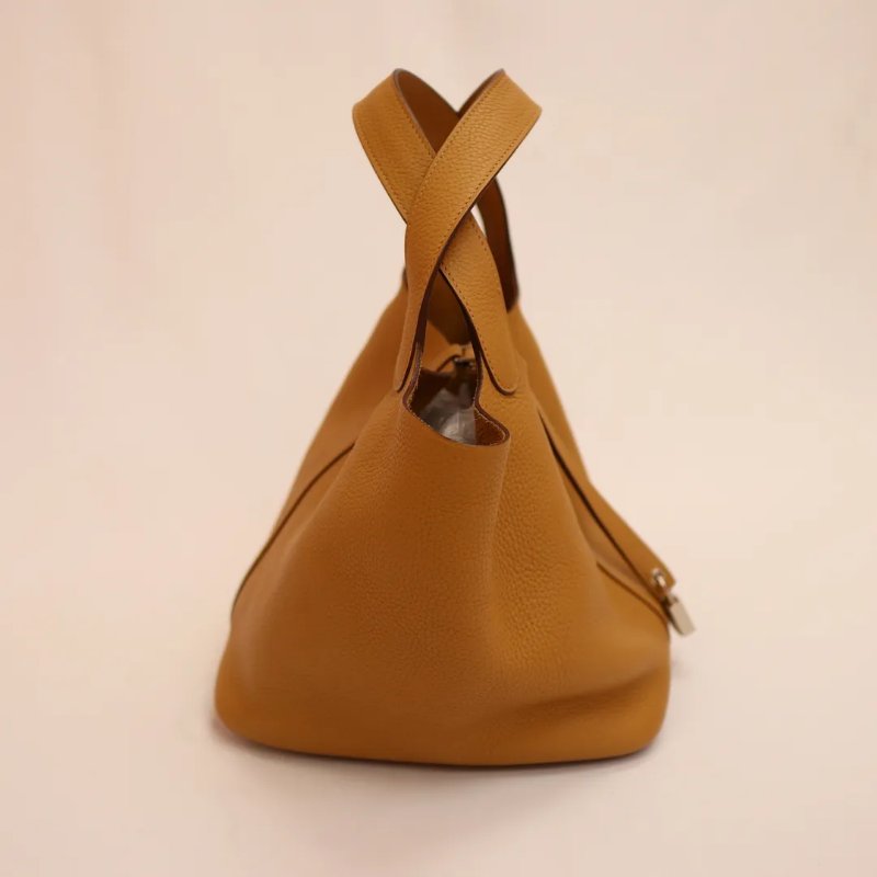 Hermes Picotin 22 P22 菜籃子 餅乾色-4