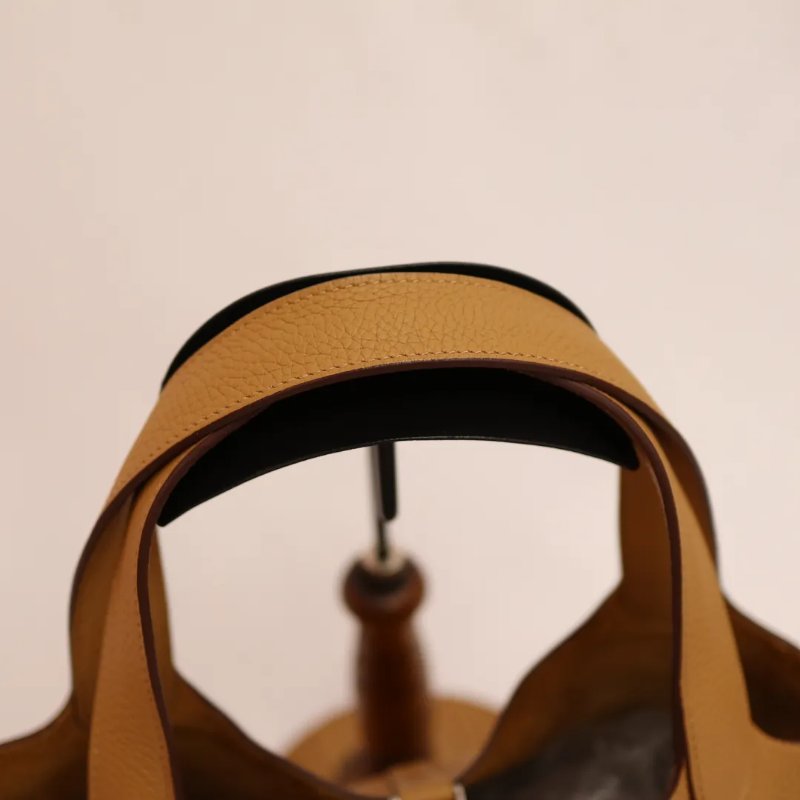 Hermes Picotin 22 P22 菜籃子 餅乾色-5