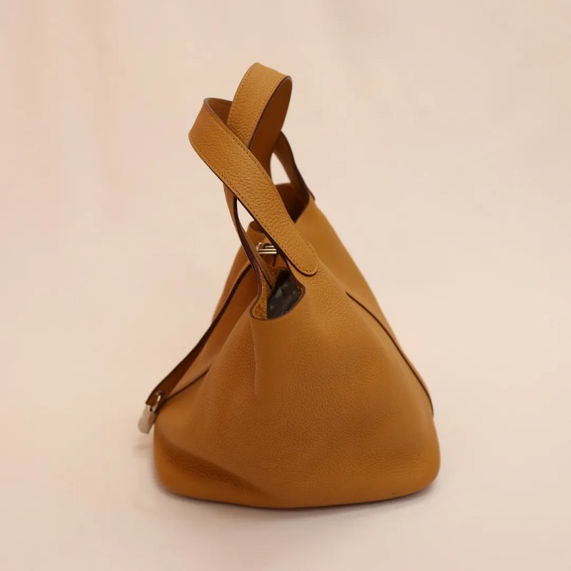 Hermes Picotin 22 P22 菜籃子 餅乾色-7