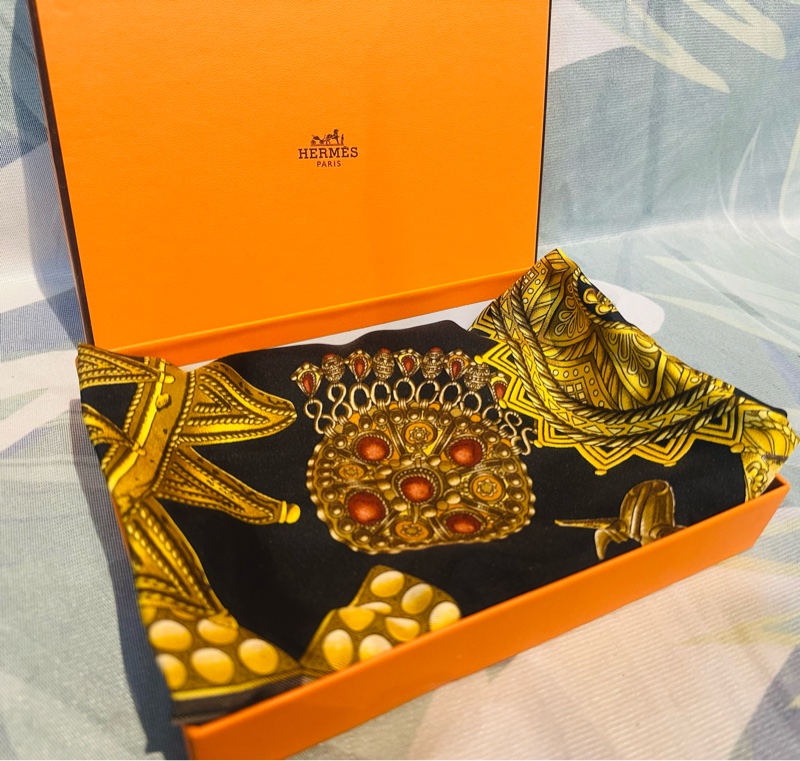 Hermes經典絲巾-1