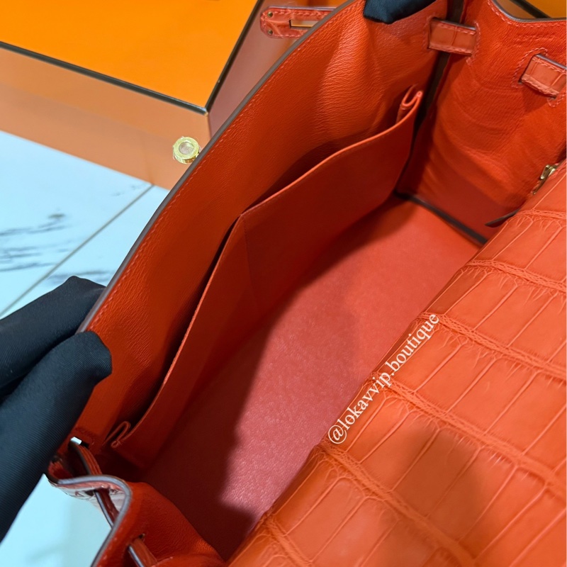 🔥不到百萬🔥愛馬仕 Hermes Kelly 32 Touch 超美罌粟橘-8
