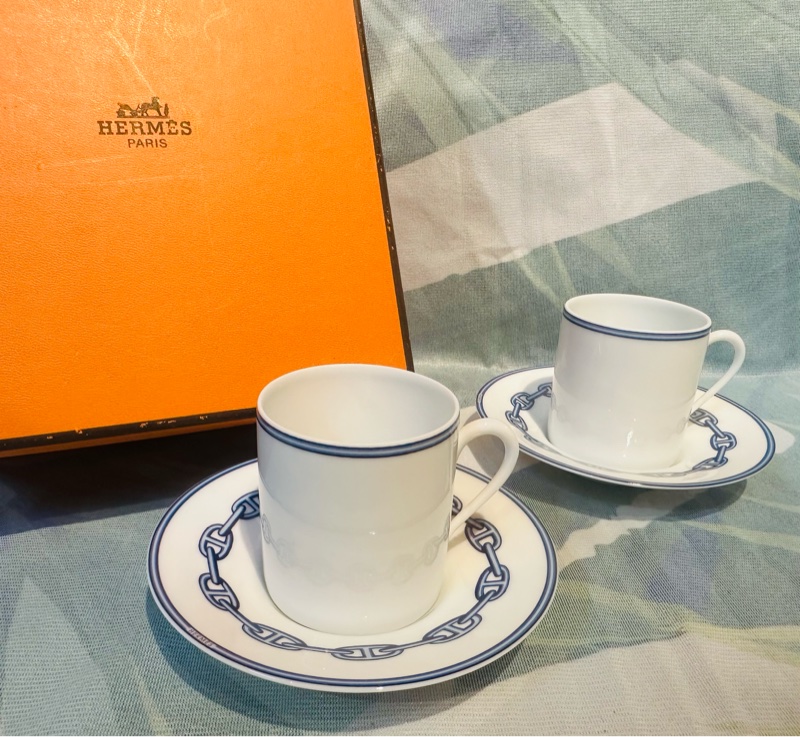 Hermes經典濃縮咖啡杯-0