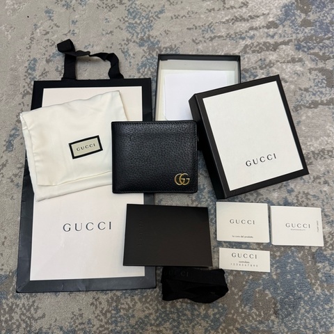 GG MARMONT BI-FOLD CARD CASE WALLET GG MARMONT系列雙摺錢包