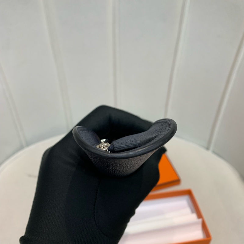 Hermes 藍色 Epsom 筆袋 O732-4