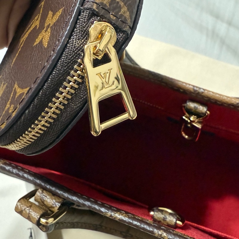 M46373 Louis Vuitton  OnTheGo PM 拼色 手提 斜背 托特包-18