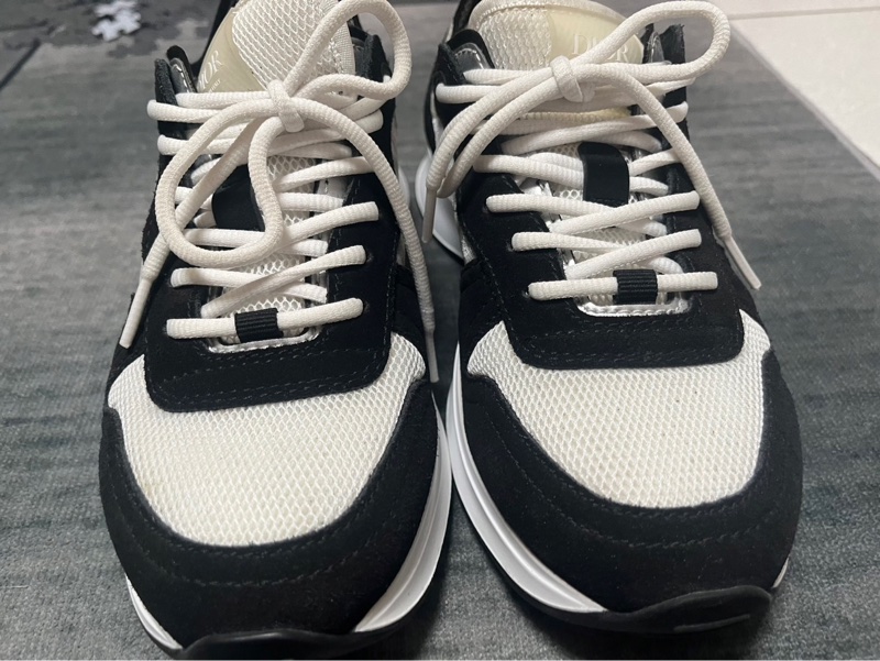 Dior迪奧b25藍色黑色甕皮運動鞋 布鞋 休閒鞋 專櫃3萬3-8