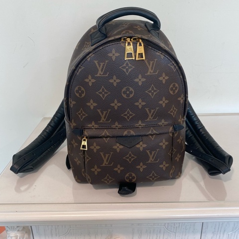 Lv 老花雙肩小書包