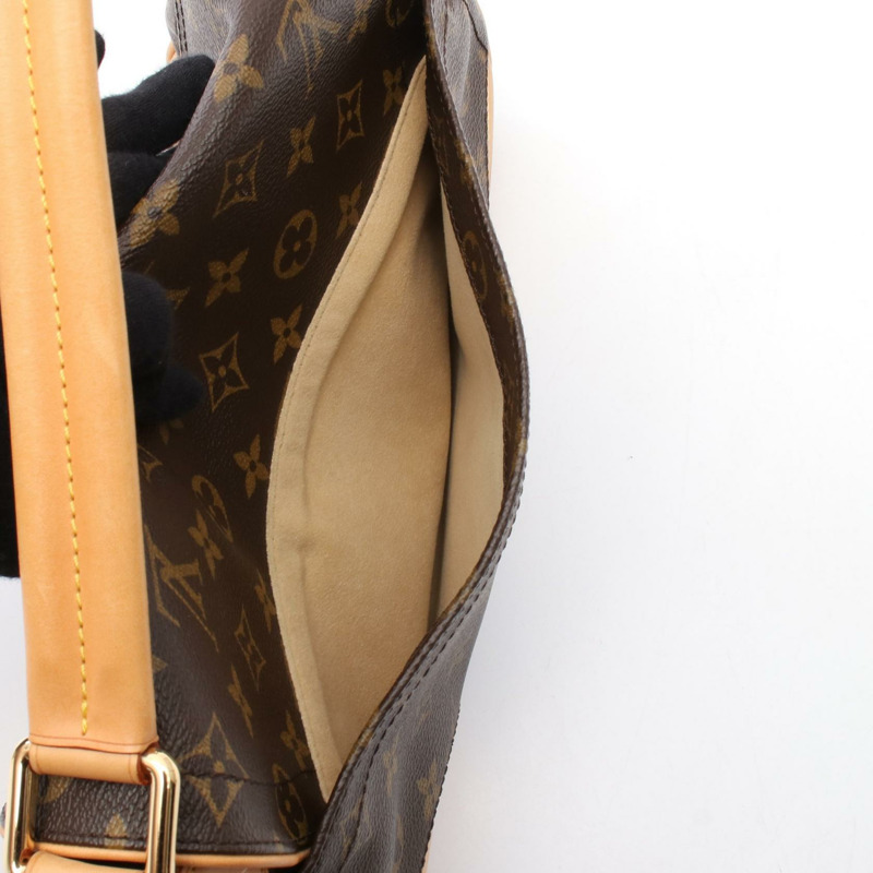 LOUIS VUITTON Beverly 中型單肩包 手提包 M40121 字母帆布 棕色 二手 LV-5
