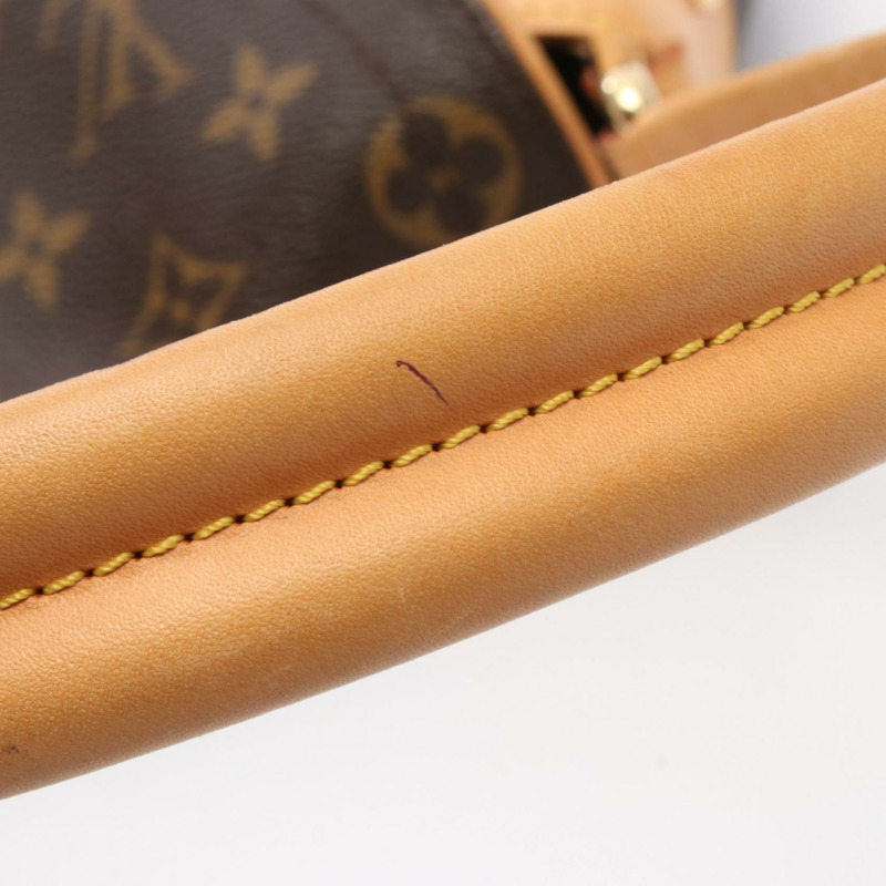 LOUIS VUITTON Beverly 中型單肩包 手提包 M40121 字母帆布 棕色 二手 LV-9