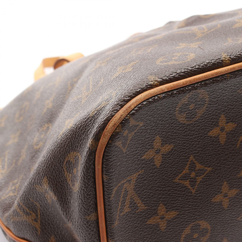 LOUIS VUITTON Palermo GM 單肩托特包 M40146 Monogram 帆布棕色二手 LV-7