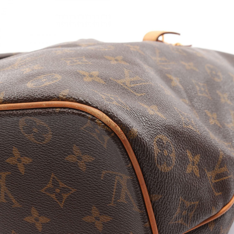 LOUIS VUITTON Palermo GM 單肩托特包 M40146 Monogram 帆布棕色二手 LV-8
