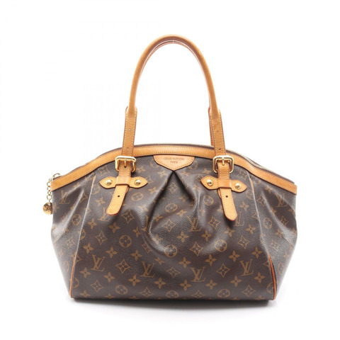 LOUIS VUITTON Tivoli GM 肩背包 手提包 M40144 Monogram 帆布 棕色 二手 女士