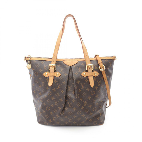 LOUIS VUITTON Palermo GM 單肩托特包 M40146 字母帆布 二手 女士 LV