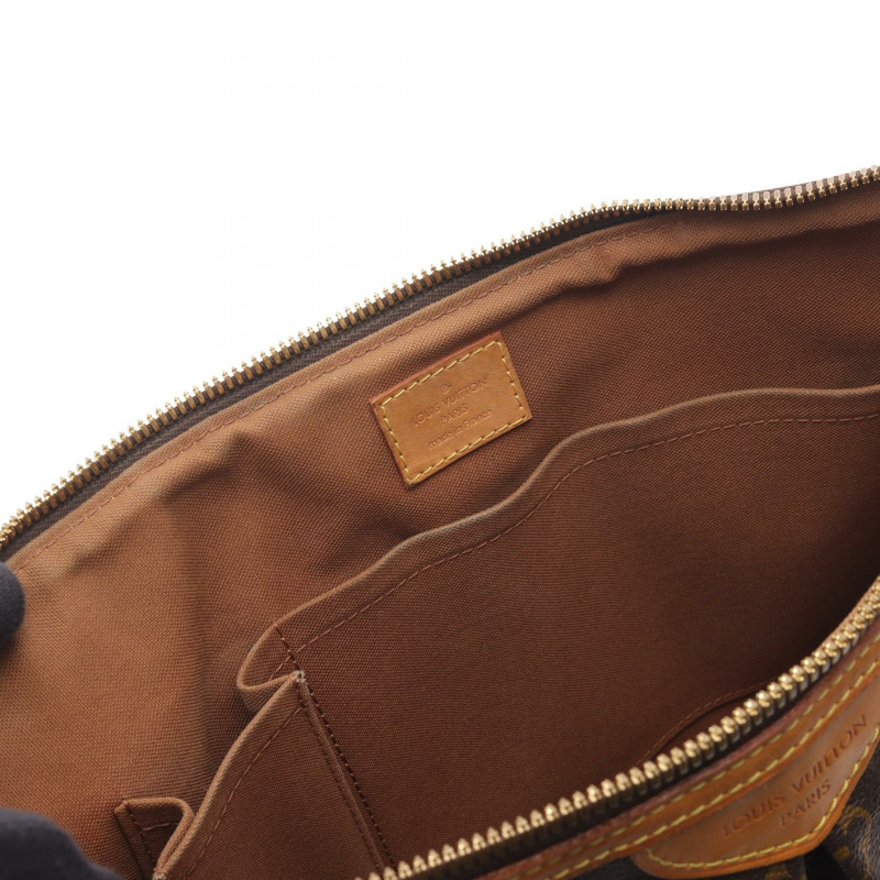 LOUIS VUITTON Palermo PM 單肩包 手提包 M40145 Monogram 帆布 二手 女士 LV-11