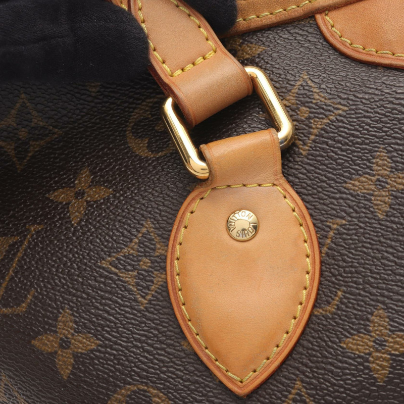 LOUIS VUITTON Palermo PM 單肩包 手提包 M40145 Monogram 帆布 二手 女士 LV-12