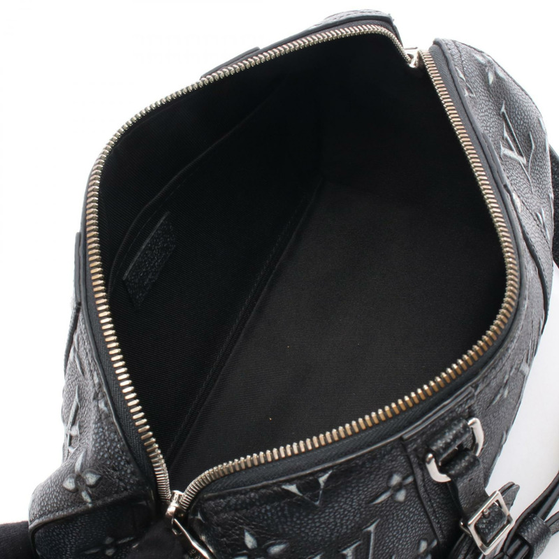 LOUIS VUITTON City Keepall 單肩包 M21448 Monogram 皮革 灰色 二手 男款-2