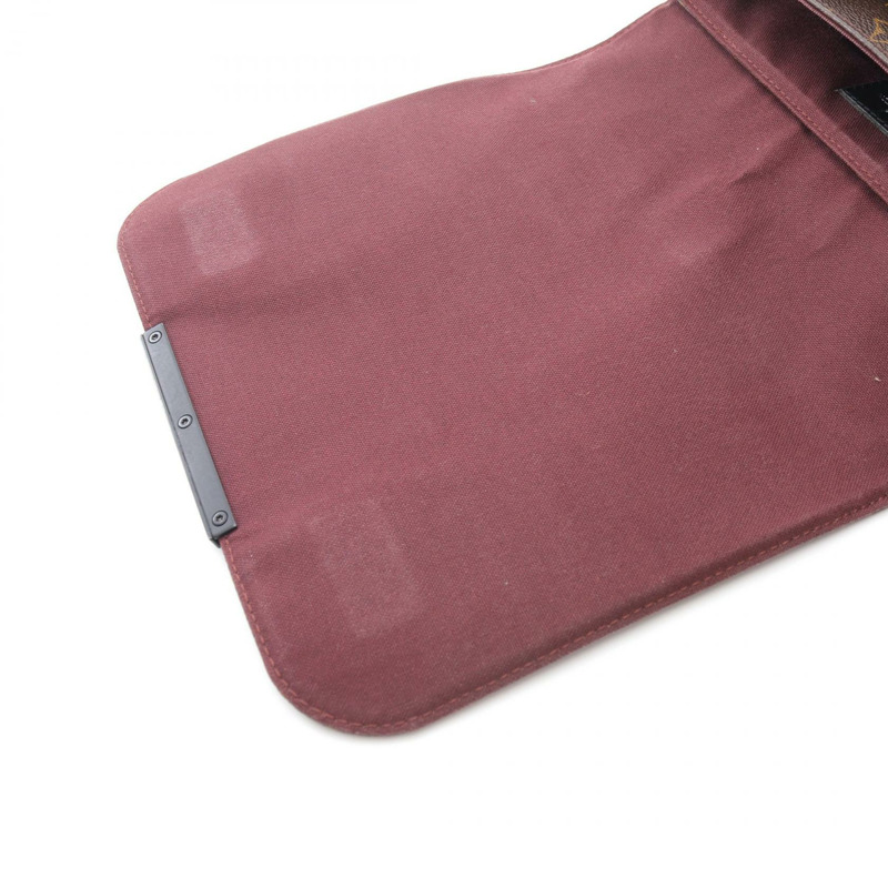 LOUIS VUITTON District PM 單肩包 M40935 Monogram macassar 棕色黑色二手-10