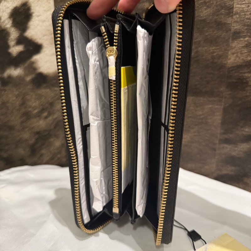 💎MARC JACOBS經典LOGO皮革拉鍊長夾-2