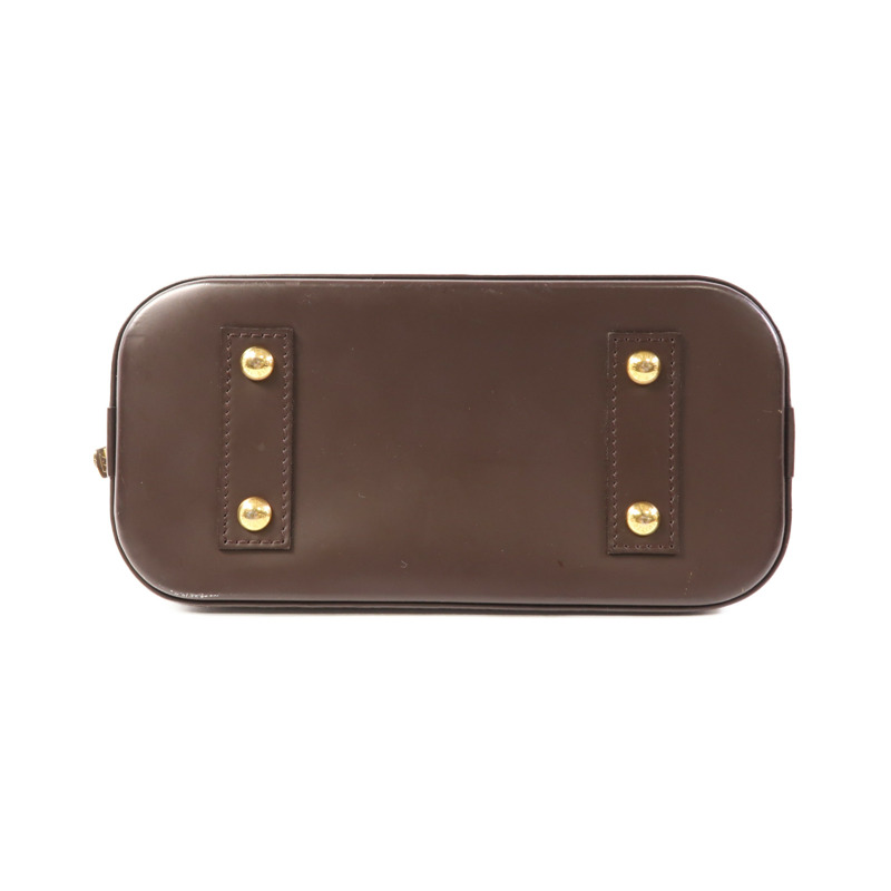 LOUIS VUITTON Damier Alma BB金扣手挽肩背兩用袋-3