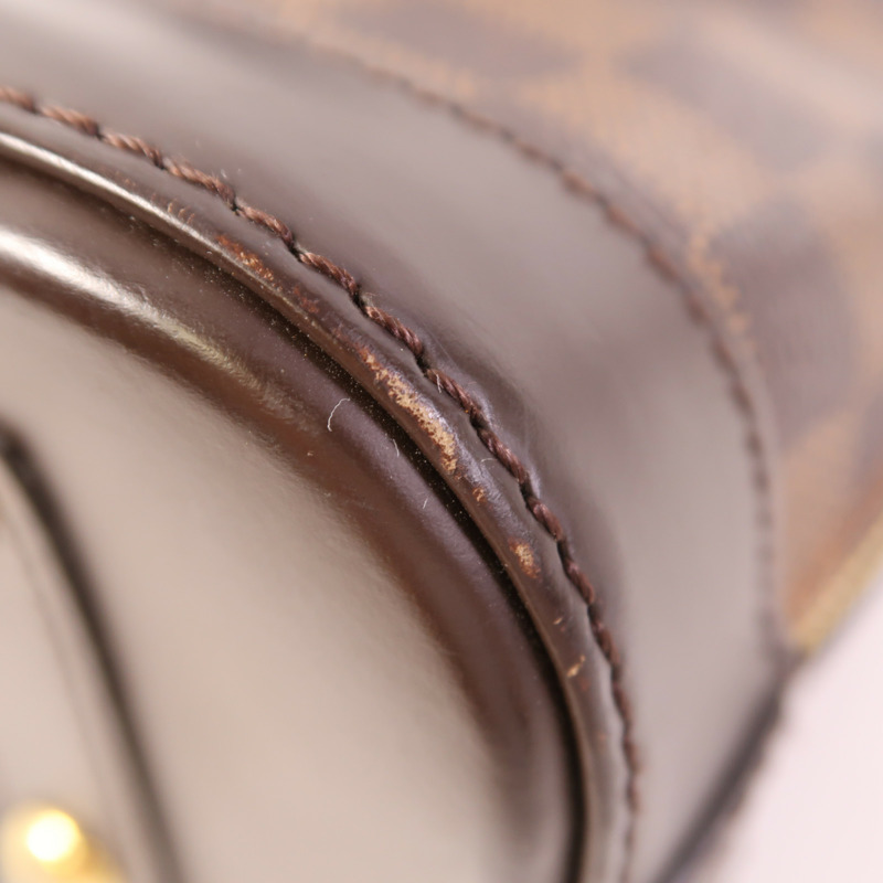 LOUIS VUITTON Damier Alma BB金扣手挽肩背兩用袋-8