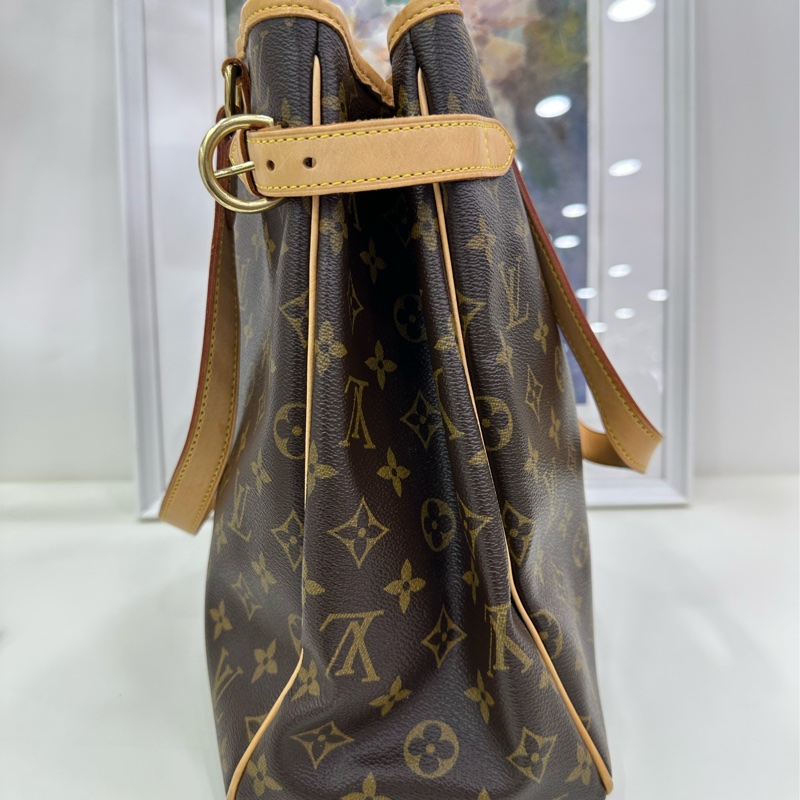 LV 路易威登 中古豎版Batignolles老花南瓜包 手提單肩包 06年標 原始成色 99新-2