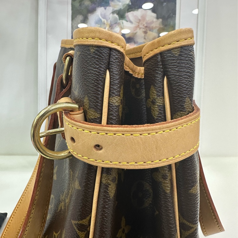 LV 路易威登 中古豎版Batignolles老花南瓜包 手提單肩包 06年標 原始成色 99新-4