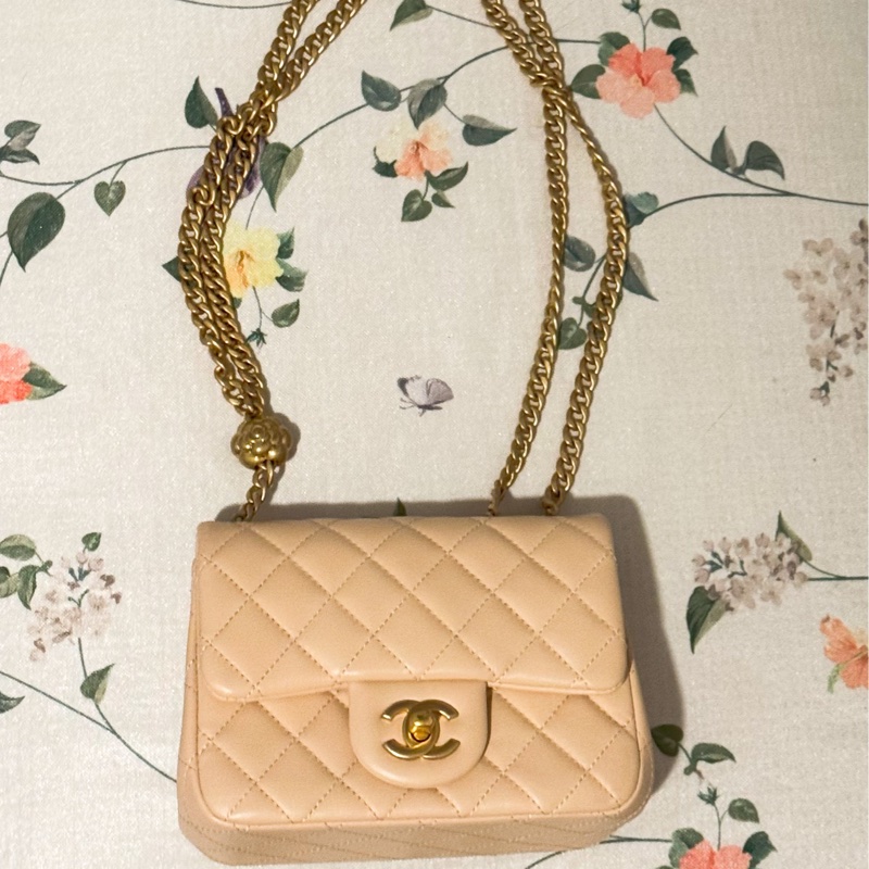 95% new Chanel mini square 17cm-0
