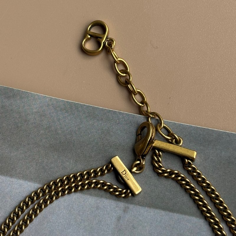 ::Christian Dior:: J'Adior系列復古金字母項鍊 頸鍊-6