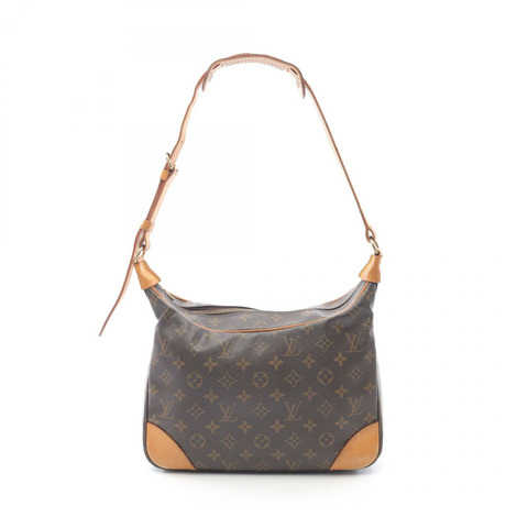 LOUIS VUITTON Boulogne PM 單肩包 M51265 Monogram 帆布 棕色 二手 女款