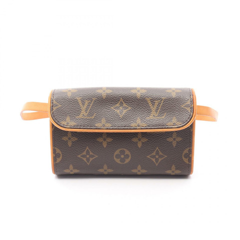 LOUIS VUITTON Pochette Florentine 腰包 M51855 Monogram 帆布 棕色 二手