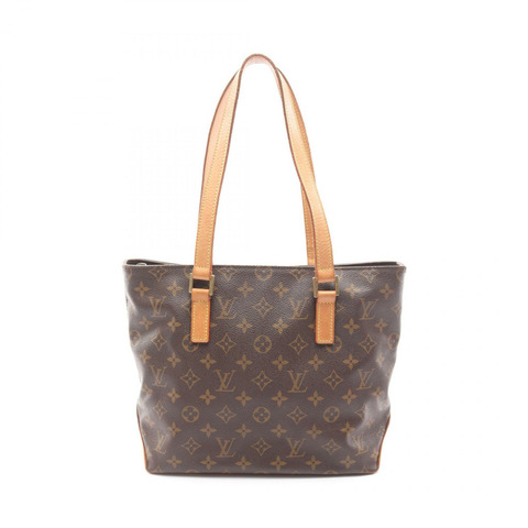 LOUIS VUITTON Cabas Piano 單肩托特包 M51148 Monogram 帆布 棕色 二手