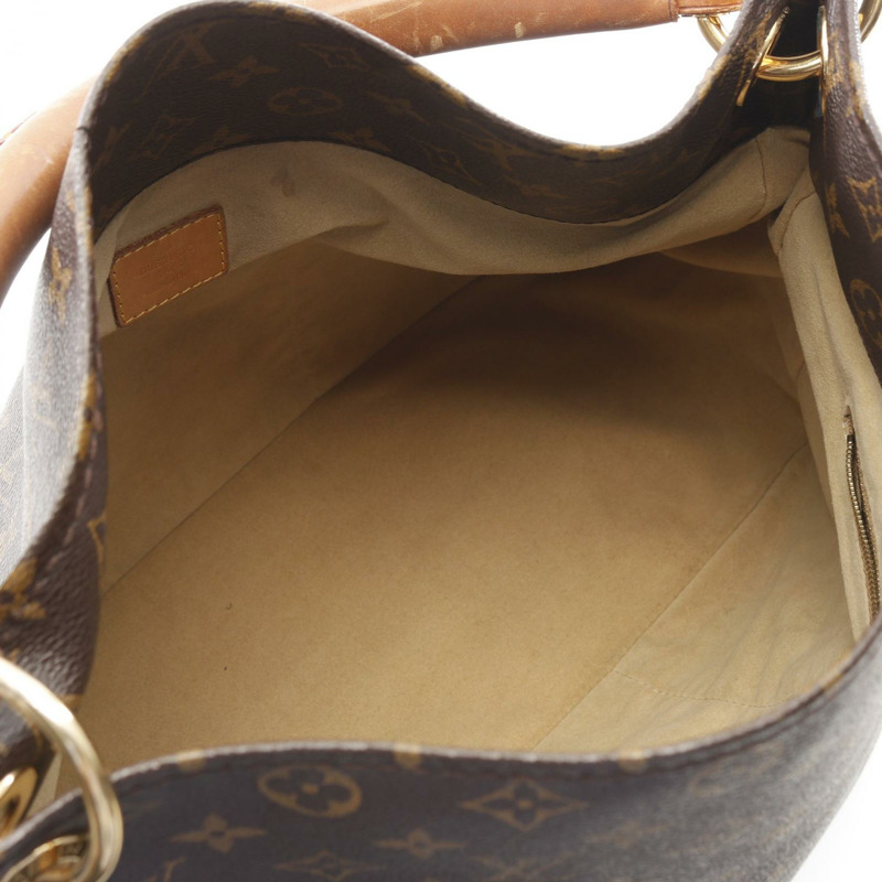 LOUIS VUITTON Artsy 中型單肩包 M40249 Monogram 帆布棕色二手女士 LV-2
