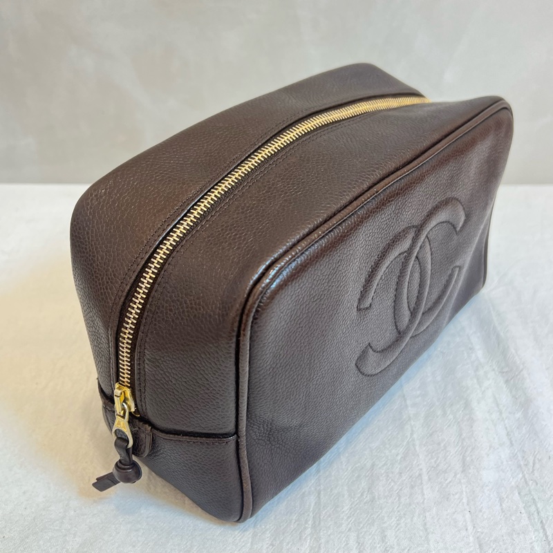 CHANEL 魚子醬化妝包-2