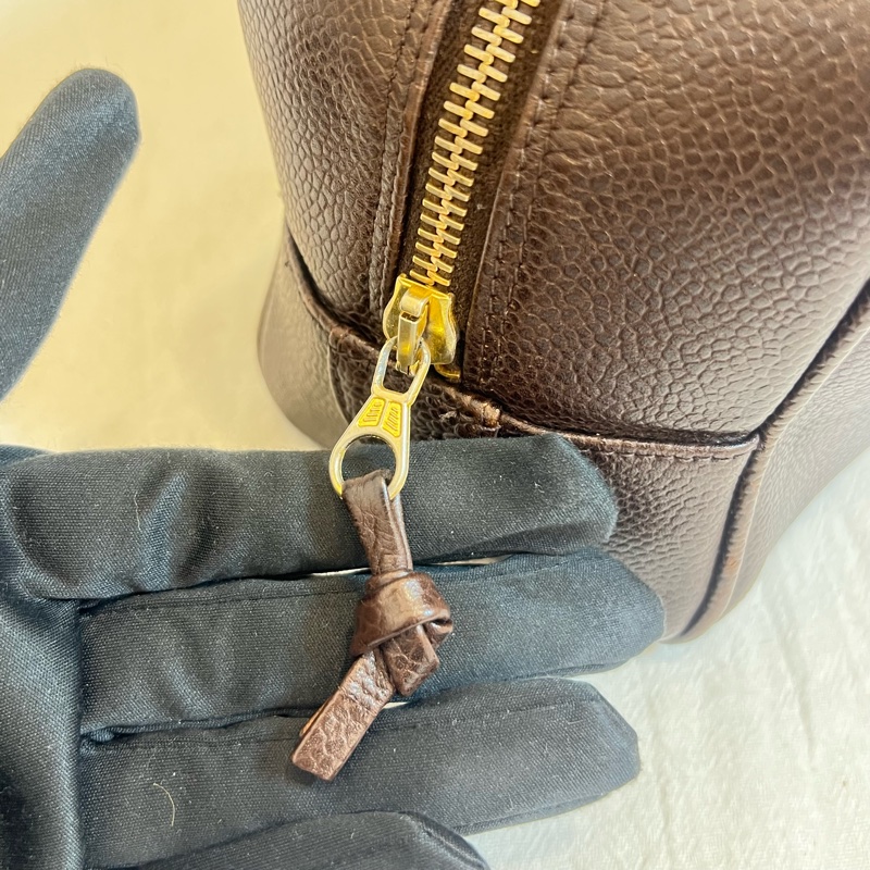 CHANEL 魚子醬化妝包-4