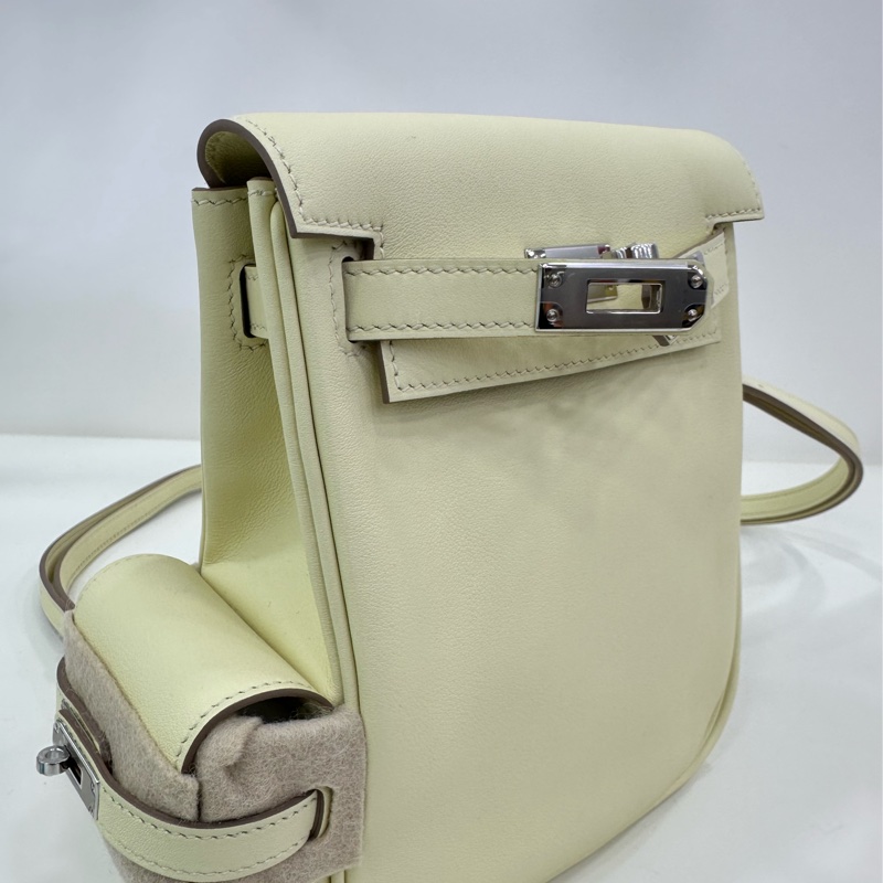 愛馬仕hermes kelly jump i8米爾頓黃銀扣 swift皮 全新閒置有購證-3