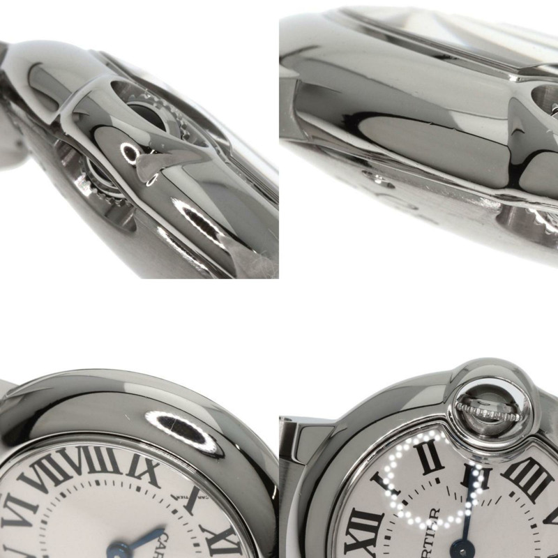 卡地亞 (Cartier) W69010Z4 Ballon Bleu 28 毫米不鏽鋼女士腕錶-7