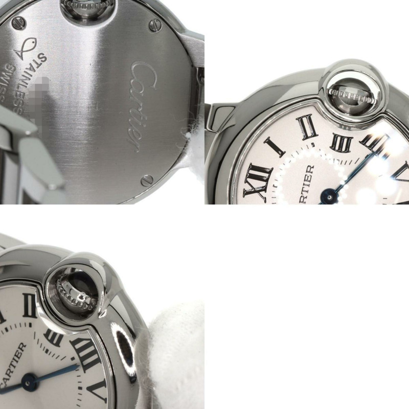 卡地亞 (Cartier) W69010Z4 Ballon Bleu 28 毫米不鏽鋼女士腕錶-9
