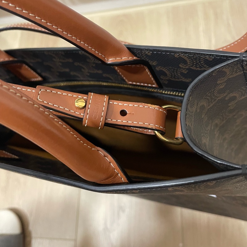 Celine cabas tote 老花 琴譜包 中號-17